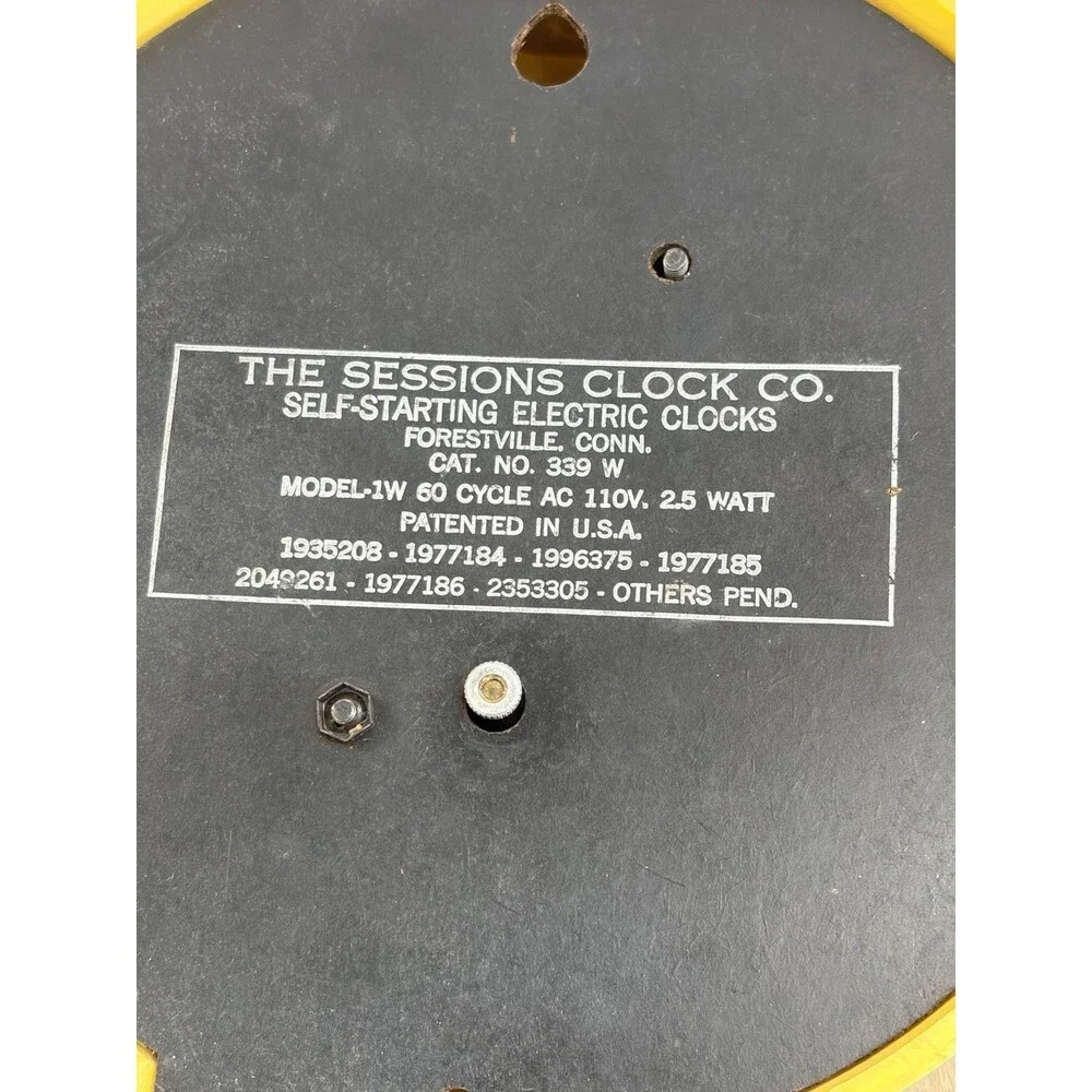 SESSIONS rare yellow